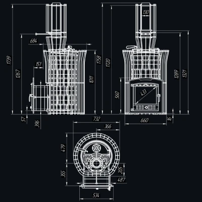 Авангард ЗК 40 (П2) Pro Ураган в сетке Тюльпан