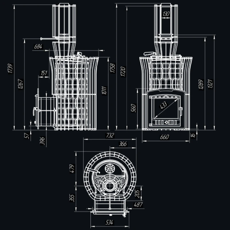Авангард ЗК 40 (П2) Pro Ураган в сетке Тюльпан