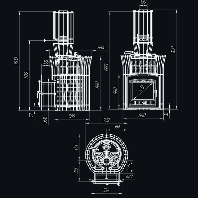Авангард ЗК 35 (П2) Pro Ураган в сетке Тюльпан