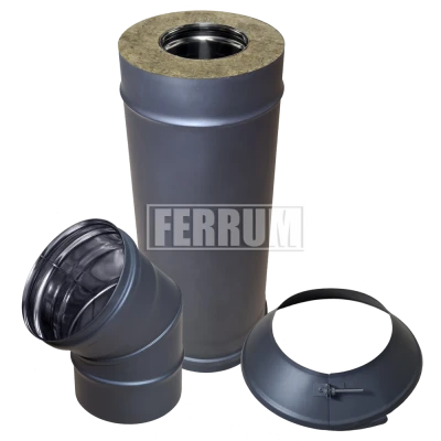 Черные дымоходы Ferrum (серия Black)