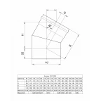Стандарт ТермоЭмаль Колено угол 135°
