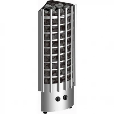 Печь электрическая HARVIA GLOW CORNER TRC70 со встроенным пультом, угловая