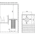 Электрическая печь HARVIA CILINDRO PC70 Black Steel