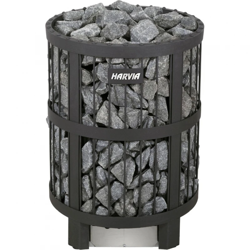 Электрическая печь HARVIA CILINDRO PC90 Black Steel