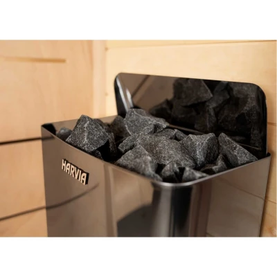 Электрическая печь HARVIA THE WALL SW90 Black Steel