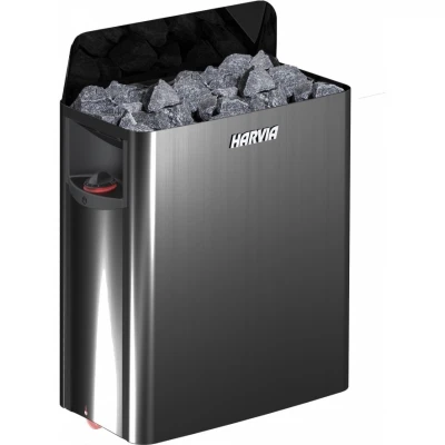 Электрическая печь HARVIA THE WALL SW45 Black Steel