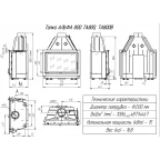 Каминная топка Экокамин Альфа 800