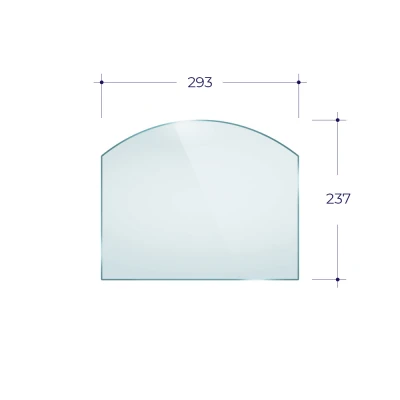 Стекло Везувий 280 (0,293*0,237) Арка