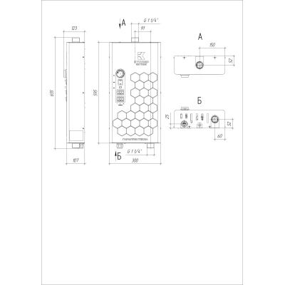 Электрокотел Куппер Спутник-18 (2.0) черный