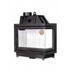 Каминная топка Экокамин Альфа 800 R два стекла (правая)